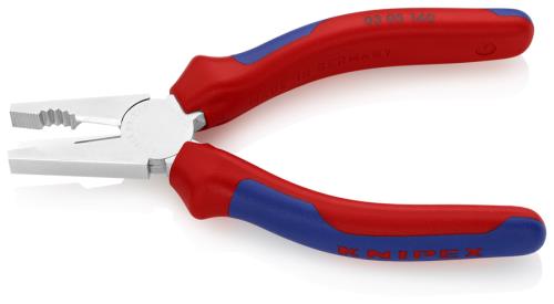 KNIPEX（ｸﾆﾍﾟｯｸｽ） 140mm 電工ペンチ(ｸﾞﾘｯﾌﾟ付/ﾒｯｷ) 0305140