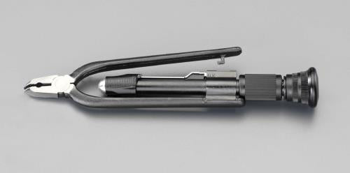 ESCO（エスコ） 222mm ｾｰﾌﾃｨｰ･ﾜｲﾔｰﾂｲｽﾀｰ(右･左切替ｵｰﾄﾘﾀｰﾝ) EA534X-150