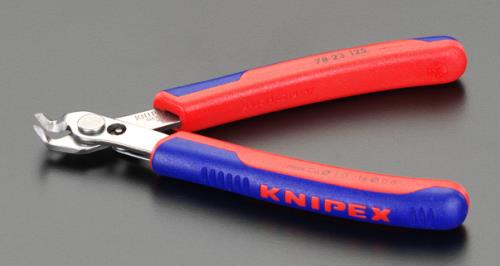 KNIPEX（ｸﾆﾍﾟｯｸｽ） 125mm 精密用ニッパー(INOXｽﾃﾝﾚｽ) 7823125