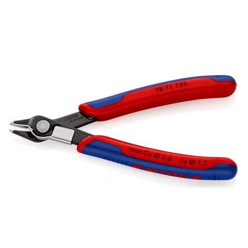 KNIPEX（ｸﾆﾍﾟｯｸｽ） 125mm 精密用ニッパー(ｸﾞﾘｯﾌﾟ･ﾜｲﾔｰﾎｰﾙﾄﾞ付) 7871125