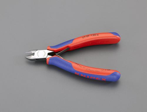 KNIPEX（ｸﾆﾍﾟｯｸｽ） 120mm 精密用ニッパー(超硬刃付) 7702120H