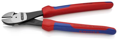 KNIPEX（ｸﾆﾍﾟｯｸｽ） 250mm 強力型ニッパー(ｸﾞﾘｯﾌﾟ付) 7402250