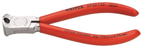 KNIPEX（ｸﾆﾍﾟｯｸｽ） 130mm エンドニッパー(ﾒｯｷ) 6903130