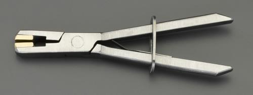 ESCO（エスコ） 130mm 精密プライヤー(時計修理用) EA537HD-6