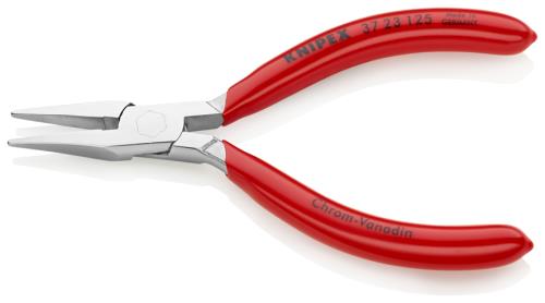 KNIPEX（ｸﾆﾍﾟｯｸｽ） 125mm 精密プライヤー(ﾒｯｷ) 3723125