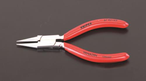 KNIPEX（ｸﾆﾍﾟｯｸｽ） 125mm 精密プライヤー(ﾒｯｷ) 3743125