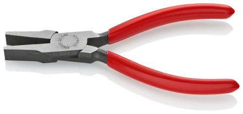 KNIPEX（ｸﾆﾍﾟｯｸｽ） 140mm フラットノーズプライヤー 2001140