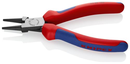 KNIPEX（ｸﾆﾍﾟｯｸｽ） 160mm ﾗｳﾝﾄﾞﾉｰｽﾞﾌﾟﾗｲﾔｰ(ｸﾞﾘｯﾌﾟ付/磨き) 2202160