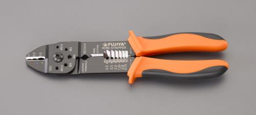 フジ矢（FUJIYA） 0.75-5.5mm2 圧着ペンチ(絶縁端子用) FA101