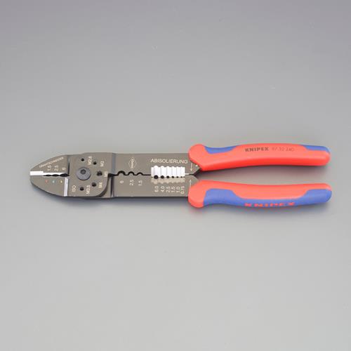 KNIPEX（ｸﾆﾍﾟｯｸｽ） 0.5 - 0.6mm2 圧着ペンチ(裸･絶縁端子用) 9732240