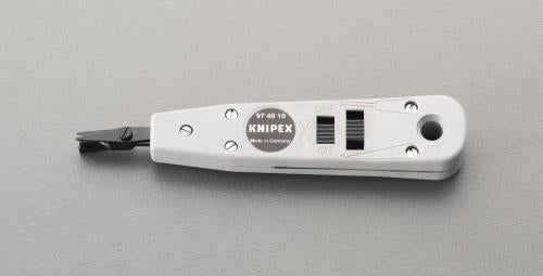 KNIPEX（ｸﾆﾍﾟｯｸｽ） 0.4-0.8mm ﾊﾟﾝﾁﾀﾞｳﾝﾂｰﾙ(LSA-Plus端子用) 974010