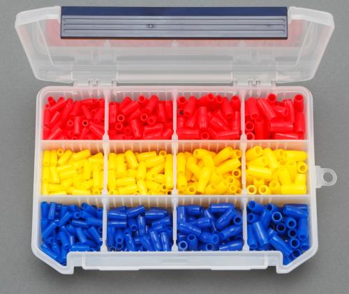 ESCO（エスコ） V-1.25〜5.5 絶縁ｷｬｯﾌﾟｾｯﾄ(圧着端子用) EA538LG-36