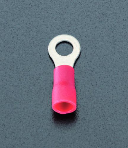 ESCO（エスコ） 3.5 -4.0 [丸形]絶縁圧着端子(80個) EA538MB-37