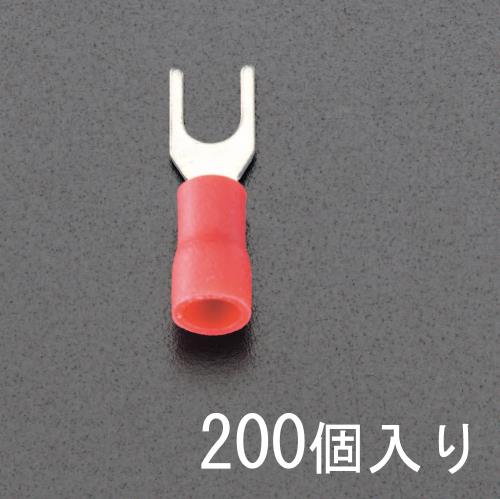 ESCO（エスコ） 1.25-3.0 [Ｙ形]絶縁圧着端子(200個) EA538MH-21