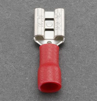 ESCO（エスコ） 0.33-1.31mm2 [差込形] 接続端子(雌/10個) EA538MJ-31