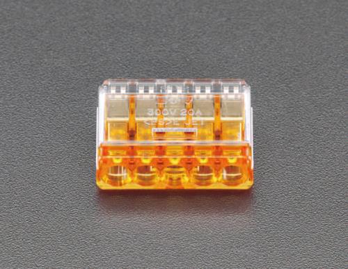 ESCO（エスコ） ５極  差込形電線コネクター(50個) EA538PD-5