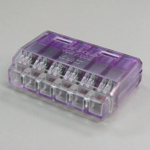 ESCO（エスコ） ６極  差込形電線コネクター(20個) EA538PD-6