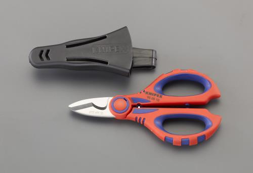 KNIPEX（ｸﾆﾍﾟｯｸｽ） 160mm はさみ・電工用(ｽﾃﾝﾚｽ製/ｹｰｽ付) 950510SB