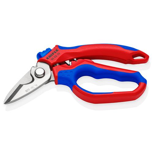 KNIPEX（ｸﾆﾍﾟｯｸｽ） 160mm はさみ・電工用(ｽﾃﾝﾚｽ製/ｵﾌｾｯﾄ型) 95 05 20 SB