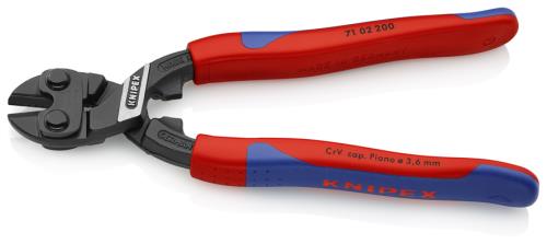 KNIPEX（ｸﾆﾍﾟｯｸｽ） 200mm ミニクリッパー(ｸﾞﾘｯﾌﾟ付) 7102200