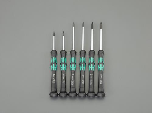 Wera（ヴェラ） T5-T10/６本組 [Torx]ドライバー(精密用) EA550ME-100