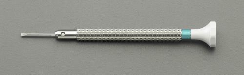 ESCO（エスコ） 1.1x100mm [-] 精密ドライバー(ｽﾃﾝﾚｽ製) EA550SB-1.1