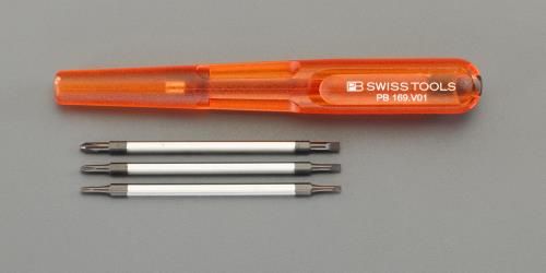 PB SWISS TOOLS（ピービースイスツールズ） 差替式精密ドライバーセット PB169.V01CN