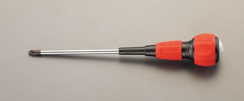 ESCO（エスコ） #2x100mm[+] ドライバー(電工/打撃可) EA557AJ-2