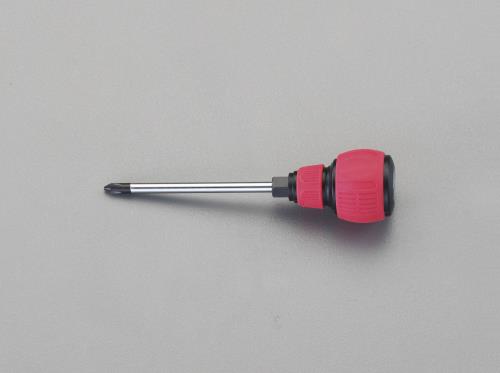 ESCO（エスコ） #2x100mm [+]ドライバー(手元六角 電工) EA557AN-2H