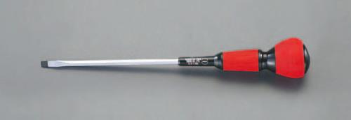 ESCO（エスコ） 6.0x250mm [-]ドライバー(ﾊﾟﾜｰｸﾞﾘｯﾌﾟ 電工) EA557B-250