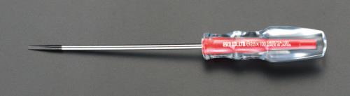 ESCO（エスコ） 2.5x 75mm [-]ドライバー(細軸 ｸﾘｽﾀﾙ) EA557CA-75