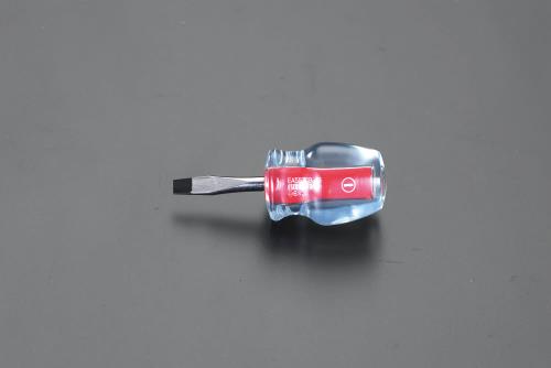 ESCO（エスコ） 6x 38mm [-]ドライバー(ｽﾀﾋﾞｰ型 ｸﾘｽﾀﾙ) EA557CB-6