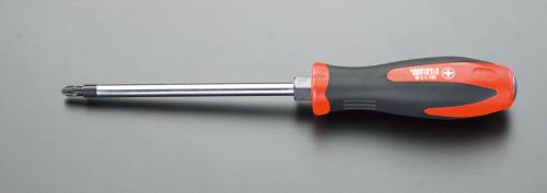 ESCO（エスコ） #2x100mm [+]ドライバー(貫通柄･手元六角) EA557DE-2