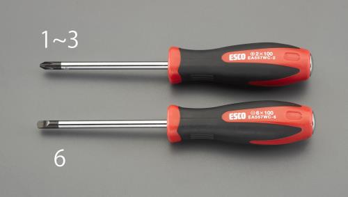 ESCO（エスコ） #3x150mm [+]ブレイクビスドライバー EA557WC-3