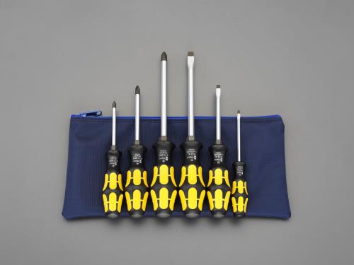 Wera（ヴェラ） ６本組 ドライバー･貫通柄(手元六角/ｹｰｽ付) EA560E-600