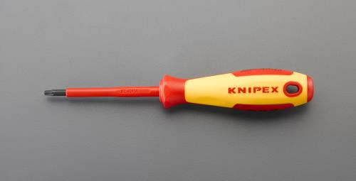 KNIPEX（ｸﾆﾍﾟｯｸｽ） T10 x 60mm [Torx]ドライバー(絶縁) 982610