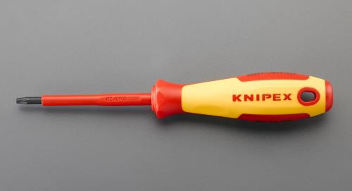 KNIPEX（ｸﾆﾍﾟｯｸｽ） T20 x 80mm [Torx]ドライバー(絶縁) 982620