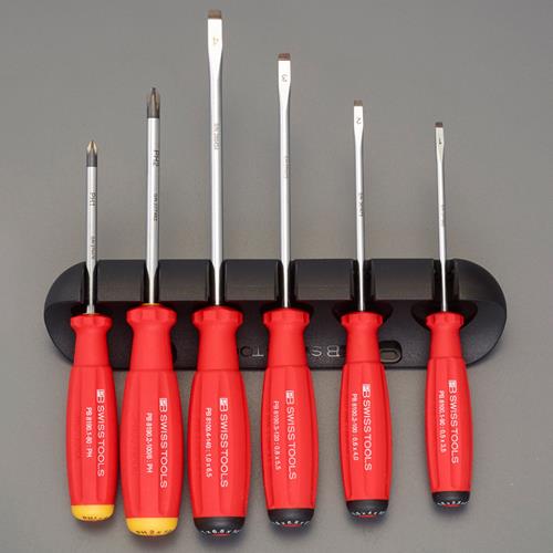 PB SWISS TOOLS（ピービースイスツールズ） ６本組 [+ -]ドライバー PB8244.CBB