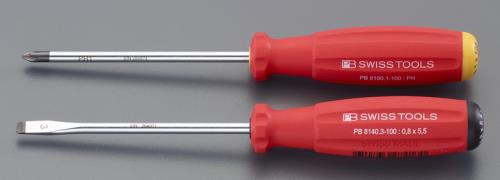 PB SWISS TOOLS（ピービースイスツールズ） ２本組 [+ -]ドライバー PB8261.CN