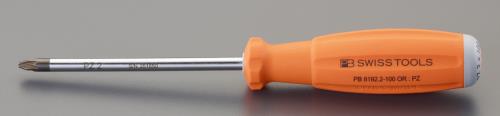PB SWISS TOOLS（ピービースイスツールズ） PZ2x100mm [Pozidriv]ドライバー PB8192.2-100