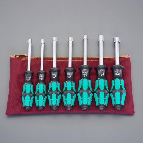 Wera（ヴェラ） ７本組 [Nut]ドライバー(ｹｰｽ付) EA565BF-100