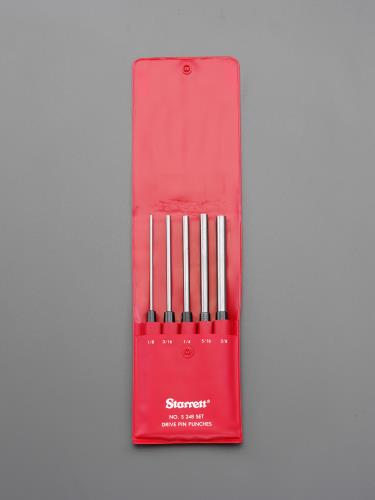 ESCO（エスコ） 1/8”〜 3/8”/５本組 ドライブピンポンチ EA572CE