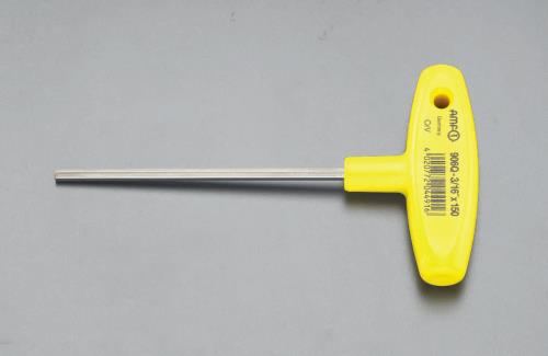 ESCO（エスコ） 1/8”x150mm [Hexagon]Ｔ型ドライバー EA573AF-12