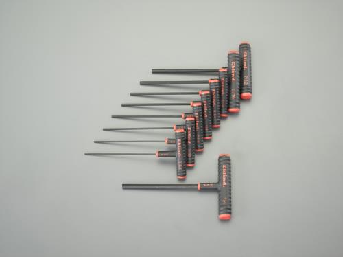 ESCO（エスコ） 5/64”-1/4”/９本組 [Hexagon]Ｔ型レンチ EA573BN