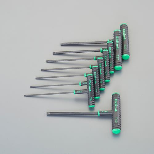 ESCO（エスコ） T8-T40/８本組  [Torx]Ｔ型レンチ EA573BP