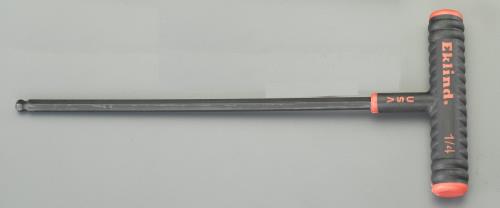 ESCO（エスコ） 1/4”x230mm [Ball-Hexagon] Ｔ型レンチ EA573BR-109