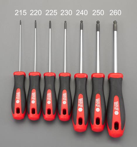 ESCO（エスコ） 3.0 x100mm [Ball-Hexagon]ドライバー EA573KC-230