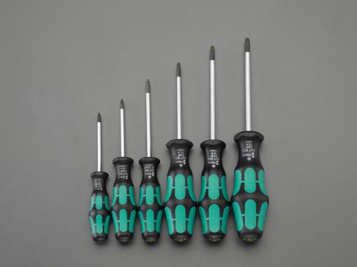 Wera（ヴェラ） T7-T25/６本組 [Bore Torx]ドライバー EA573SD-60