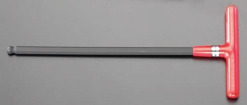 ESCO（エスコ） 2.5x180mm [Ball-Hexagon]Ｔ型レンチ EA573TD-2.5