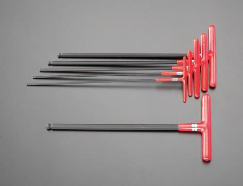 ESCO（エスコ） 2.5-8mm/250mm [Ball-Hexagon]Ｔ型レンチ EA573TE